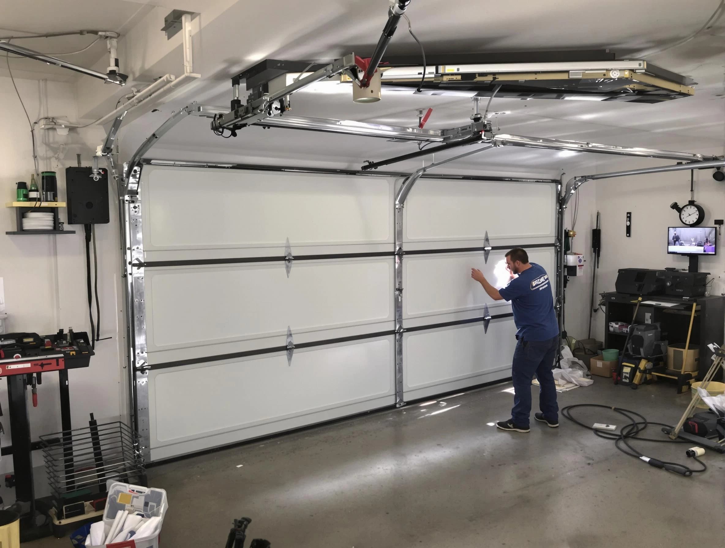 Professional garage door repair service by Forestdale Garage Door Repair in Forestdale