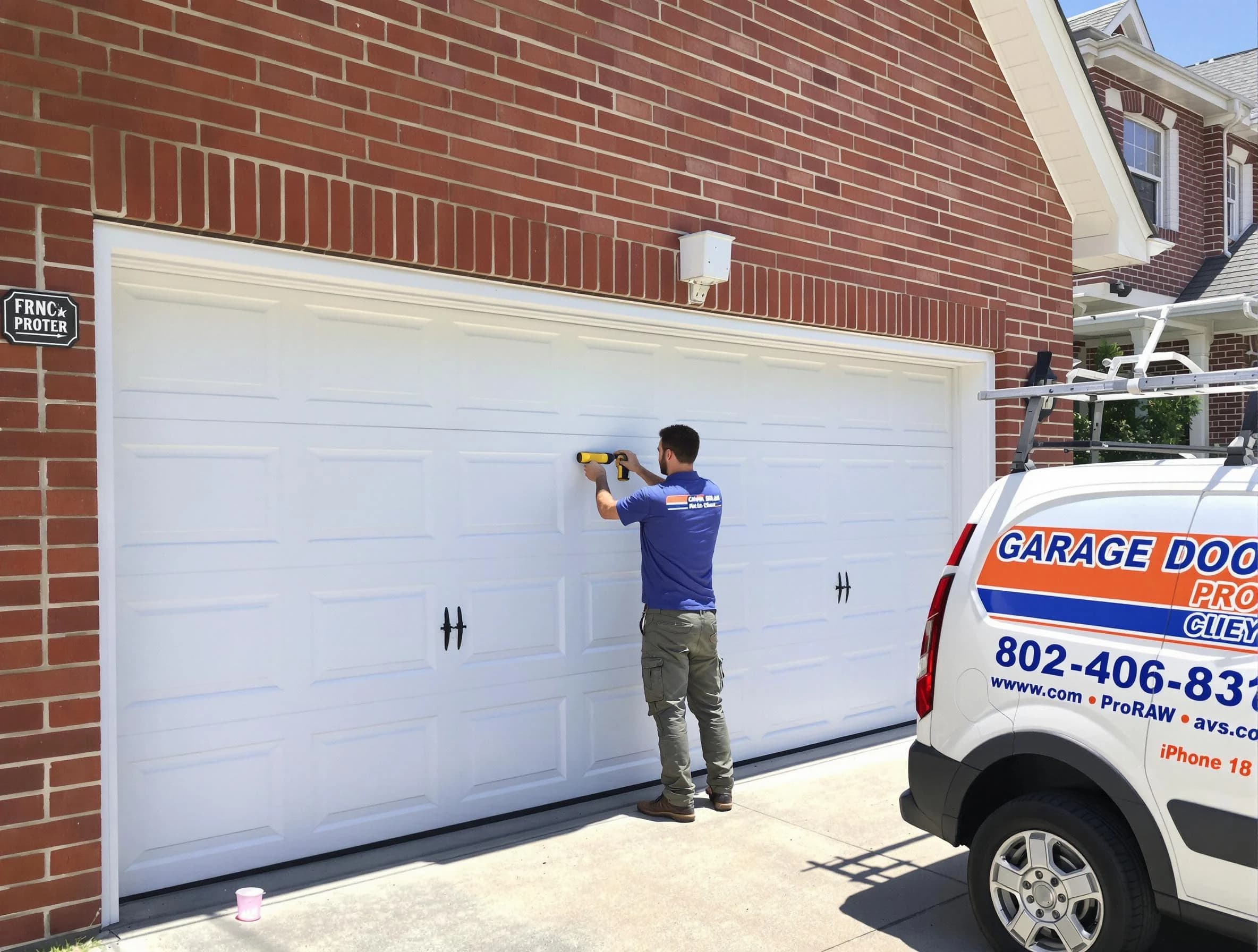 Local garage door repair service by Forestdale Garage Door Repair in Forestdale