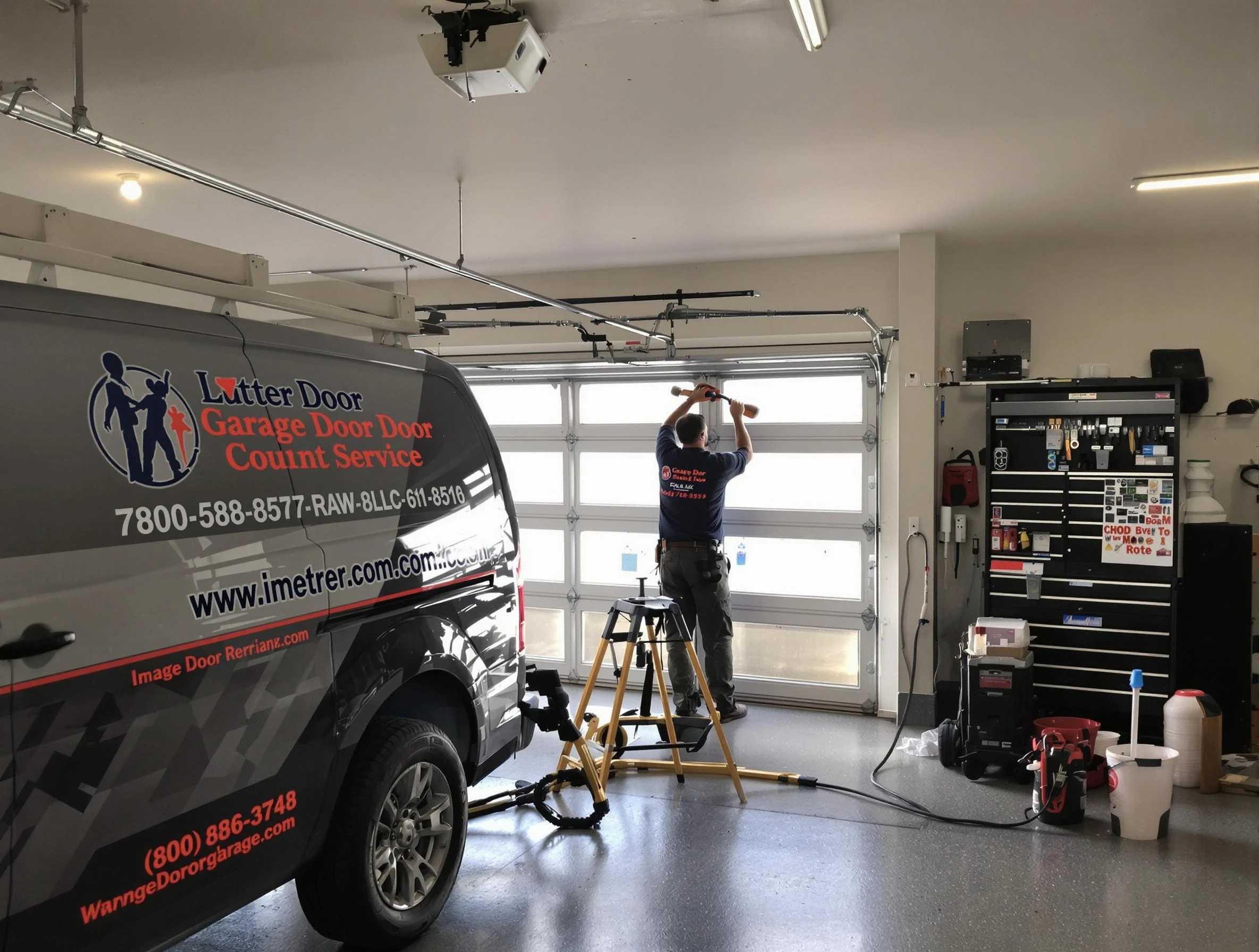 Forestdale Garage Door Repair rapid response team performing same-day repair in Forestdale